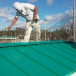 Roof Painting - M & W Painting Pressure Cleaning Inc.